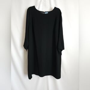 CeCe Plus Size Black Sheath Dress